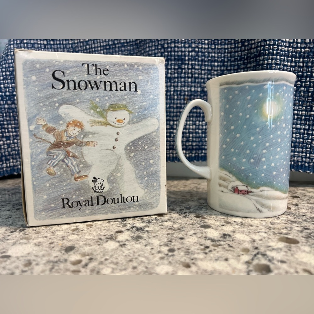 The Snowman Mug Vintage 1985 Royal Doulton UK with original box - Picture 3 of 6